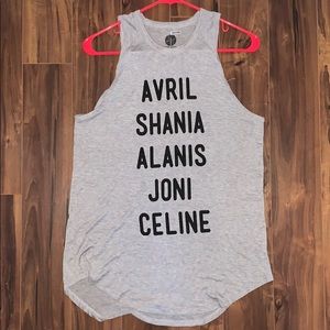 (Never Worn) Canadian Rocker Chicks Tank Top
